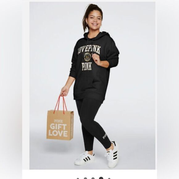 PINK Victoria’s Secret hooded leggings pullover sweatshirt hoodie - Picture 5 of 6